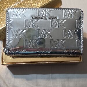 Michael Kors Silver Wallet